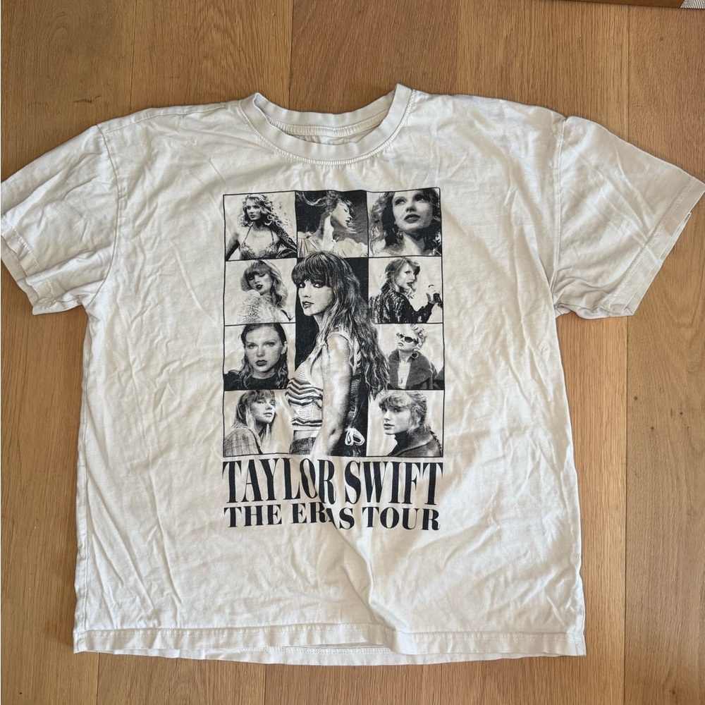 Taylor Swift White Graphic Tee - The Eras Tour